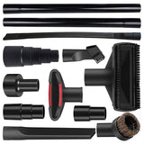 12Pcs Universal Vacuum Cleaner Set Wet Dry Plastic Vacuum Hose Adapter Vacuum Cleaners V1192-AZ-W-23685
