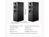 Floorstanding Speakers, 2-Way, Floor-Standing Tower Speakers with 25.4 mm Tweeter, Dual 165.1 mm V952-WYLDSYSQ2GZ6KLL9J001V0