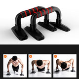 Worgeous 1 Pair Push-up Stands Bars for Building Muscle Exercises Abdomen Chest Push Ups Hand Grip V1189-LWWAL-20260327-03423