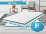 Double 20cm Hybrid Mattress Memory Foam and Innerspring Support V63-821891