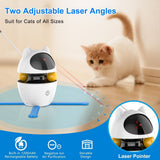 Automatic 3 in 1 Interactive Cat Toy with Laser and Feather for Indoor V1192-AZ-W-25009