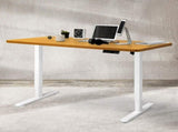 Levede Motorised Standing Desk Adjustable 140cm Natural 1000x 1MM DH4948-140S-WHNT