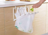1 Pcs Foldable Trash Bag Holder, Simple Hanging Plastic Bag Holder, Kitchen Rack, No Drilling, V1370-AZ4-25458