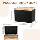 Tampon Holder, Spacious interior, Stylish and Functional, Long Lasting Structure for Toilet Bathroom V1369-AZ3-W-12015