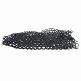 Replacement Fishing Net Wear- Rubber Mesh Fish Catch Multifunctional Dip Net Black 55cm V1366-AZ2-W-15722