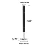 RV Lead Fifth Wheel Landing Gear Leg 179013, 825 mm 5th Wheel Landing Gear Universal Replacement V952-DWLQLJOEMM17XQ0DI001V0