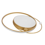 Modern LED Ceiling Light Dimmable Flush Mount Ceiling Lamp with Remote Control for Bedroom Living V1294-YM0901-3119250024611