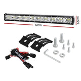 Giantz LED Driving Light 28 Inch Flood Spot Light Bar Driving Lamp Offroad Truck CAR-DL-LED-BAR-28-BK