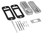 Digit Password Lock Zinc Alloy Coded Door Lock Waterproof Keyless Door Lock for Home Office V1294-YM0715-3114210139811
