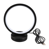 Circle Table Lamp Bedside Decorative Lamp Innovative LED Night Energy Saving Eye Care Sleep V1294-YM0901-3119240071314