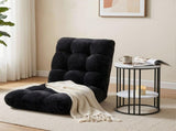 Artiss Sofa Bed Floor Lounge Recliner Foldable Chair & Side Table Bundle FLOOR-M193-S-COF08