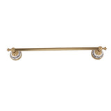 Towel Bar European Style Single Rod Hanging Bath Towel Holder Copper Towel Rack for Bathroom Toilets V1294-YM0706-3112230063912