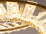 BAMDECOR C3318/2 Modern Crystal Chandeliers Lighting Contemporary Round Chandelier Lighting V255-BAM-C3318-2-0608