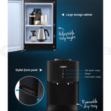 Devanti Water Cooler Dispenser Stand 22L Bottle Black WD-5212-22BP-BK
