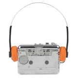 Cassette Player Portable Tape Recorder to Mp3 Transparent USB Cassette Capture to MP3 Format Tape V1369-AZ3-W-11663