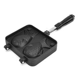 Fish Shaped Japanese Waffle Maker - Taiyaki Style Pancake Baking Mold for Cake or Dessert V1263-JX-4469