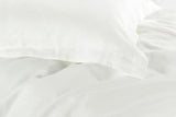 1000TC Tailored Double Size White Duvet Quilt Cover Set V493-D-1