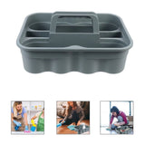 unbranded Cleaning Basket Toolbox Organized Cleaning Supplies Cleaning Bucket Cleaning Tool Carrier V1366-AZ2-W-12363