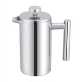 350ML Double Wall Stainless Steel Coffee Maker French Press Tea Pot with Filter V1294-YM0722-JY01656