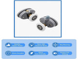 LGCASL Clearance! Shower Door Rollers Shower Door Rollers Bearing Door Roller Plastic Pulley Shower V1189-LWWAL-20260325-02541