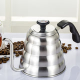 Coffee Gooseneck Kettle with thermometer 1.2L Stainless Steel, Stove Top, Premium Pour Over Kettle V1192-AZ-W-10365