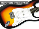 Karrera 39in Electric Guitar Music 4-String Instrument Full Size Sunburst EGP-5W-3TS