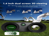 Red Professional HD Digital Night Vision Binoculars - 6X Optical Zoom, IR Illumination, Record 2.5K V888-ELOSUNG27376