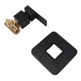 Shower Valves Wall Mount Copper Faucet Rough In Valve Bathroom Trim Kit Single Handle Tub V1294-YM0706-3112230049711