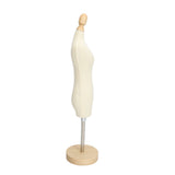 Dress Form Female Mannequin Torso Mini Dress Model with Wooden Base for Sewing Display Photo V1294-YM0710-3117230262511
