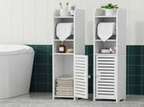 Artiss 2X Bathroom Cabinet Toilet Roll Holder 76cm DIY-BATH-LVD01-WHX2