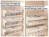 Underwear women's storage box - Premium quality - Storage box with lid - Clothing storage box V1189-WXF-260203-00294