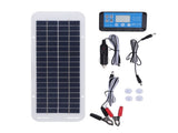 30W Solar Panel Kit Polycrystalline Silicon Solar Charger Panel Blue 100A Charge Controller 18V V1294-YM0901-3111240288511