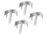 50PCS Fence Post Fasteners Stainless Steel Heavy Duty Reusable Fixing Screw Nails for Garden Wire V1294-YM0901-3111240252111