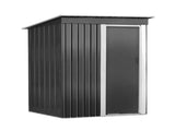Giantz Garden Shed 1.62x0.86M Sheds Outdoor Storage Tool Workshop House Shelter Sliding Door SHED-FLAT-3X5-AB