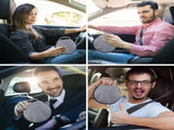 Portable Grey Cd Storage Case with Zipper for Protection 3Pcs V1369-AZ3-W-17482