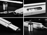 24 Pcs 6-In-1 Multi-Tool Tool Pens and 24 Pcs Ink Refills Gadget Screwdriver Gift Pens V1370-AZ4-07892