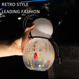 Insulated Tumbler 28oz Gourd Shaped Reusable Water Bottle 1 Pack Drinkware, Strap Brush Charm V1366-AZ2-W-21275