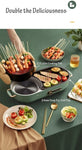 BEAR Multi-functional 2-in-1 Cooking Hot Pot And Griddle Barbecue Machine DKL-C15L1 V581-6940971231703