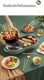 BEAR Multi-functional 2-in-1 Cooking Hot Pot And Griddle Barbecue Machine DKL-C15L1 V581-6940971231703