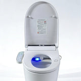 Electric Toilet Bidet Seat Cover Auto Massage Washlet Bathroom Warm Water Dry AU V201-HB05-AU