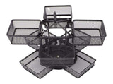 Tea Bag Organizer 2 Tier 8 Removable Baskets Up to 96 Teabags Storage Rotating Tea Bag Rack for V1294-YM0901-3118250134411