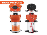 SEAFLO 12V Water Pump Pressure Diaphragm Self Priming Pump 4.5Gallons Per Min 17LPM 40PSI Water V985-SEAFLOPUMP17LPM