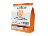ASMOKE 100% Natural Premium Oak Wood BBQ Pellets for Smoker & Grill V642-20-LBS-9-5-KG-OF-100-PURE-OAK-PELLETS-COPY