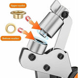 300 Pack Tarpaulin Eyelet Pliers, Eyelets, Diameter, Portable Eyelet Pliers for Fabrics, Tarpaulins, V1237-ZY-715-279