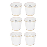 6Pcs European Style Lampshade Cover for Chandelier Wall Light W/E14 Interface Lamp Base Round Mouth V1294-YM0718-3119200178411