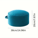Thicken Linen Round Pouf Ottoman V728-LP601099549294867