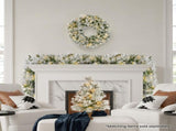 Christabelle Majestic Snow Prelit Christmas Garland - 274cm 112_OPMS274