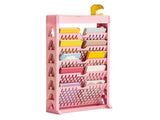 Book Rack Storage Bookshelf Small Storage Bookshelf Bookcase Large Capacity Easy Access for Living V1294-YM0901-3116230016115