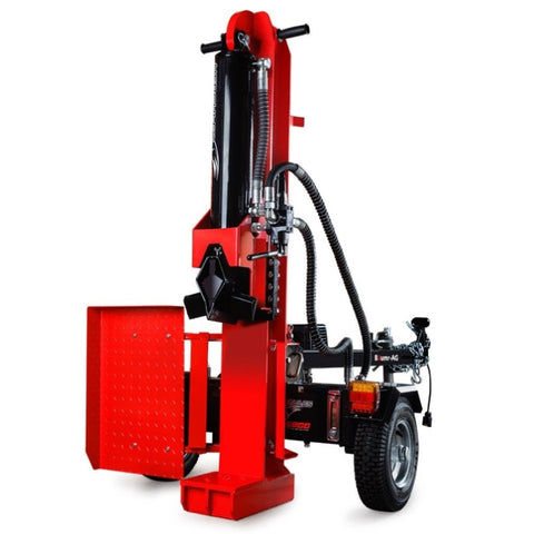 Baumr-AG 65 Tonne Petrol Hydraulic Wood Horizontal and Vertical Towed Log Splitter with Detachable V219-LGSPTRBM8P0B