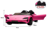 Kahuna Porsche Taycan Turbo S Kids Electric Ride On Car Remote Control 90W 2 Seater CAR-PSCH-988-PK